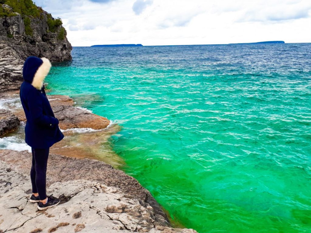 looking at the fresh waterlakes in Tobermory - disadvantages of a gap year