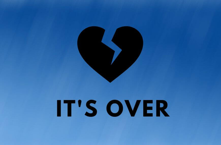 a graphic cartoon of a broken heart